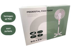 Statiefventilator BRASQ F300 Ø 40cm wit