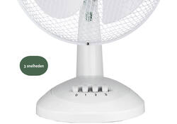 Tafelventilator BRASQ F400 Ø 30cm wit