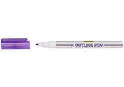 Viltstift Online Outline assorti doos à 6 stuks
