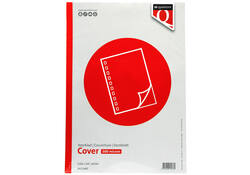 Voorblad Quantore A4 PP 300 micron wit 100 stuks