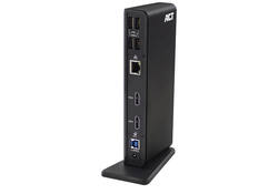 Dockingstation ACT USB-C Dual Monitor met laadpoort