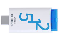USB Stick Philips Click USB-C 512GB Ocean Blue