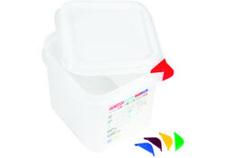 Voedseldoos Araven GN 1/6 met deksel 2600 ml 4 stuks