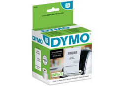 Papierrol Dymo LabelWriter doorlopend 57mmx91m 1 rol wit
