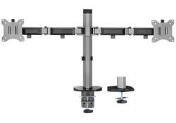 Monitorarm ACT office 2 schermen zilver