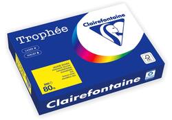 Kopieerpapier Trophée A4 80gr zonnegeel 500vel