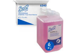 Handzeep Scott Essential foam roze 1000ml 6340