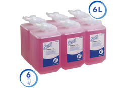 Handzeep Scott Essential foam roze 1000ml 6340