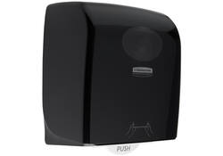 Handdoekroldispenser Aquarius zwart 7376