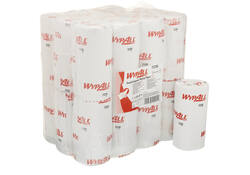 Poetsrol WypAll L10 1-laags 24cmx76m 165vel wit 7236