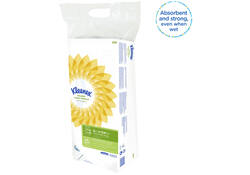 Handdoek Kleenex Ultra i-vouw 2-laags 21,5x31,5cm 5x124stuks 7979