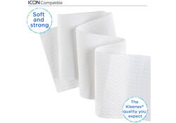 Toiletpapier Kleenex 3-laags 195vel wit 8459