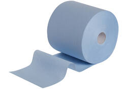 Poetsrol WypAll L10 EXTRA 1-laags 23,5cmx380m 1000vel blauw 7472