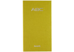 Adresboek Brepols Notaphone Nature limoen