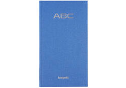 Adresboek Brepols Notaphone Nature blauw