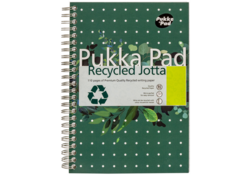 Notitieboek Pukka Jotta A5 lijn 110 pagina's 80gr groen