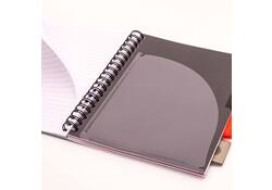 Projectboek Pukka Metallic B5 lijn 4-tabs 200 pagina's 80gr groen
