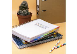 Projectboek Pukka White B5 lijn 10-tabs 400 pagina's 80gr