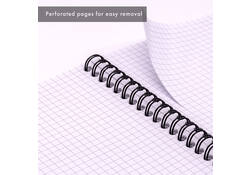 Notitieboek Pukka Jotta A5 ruit 5x5mm 200 pagina's 80gr groen