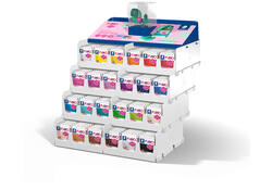 Boetseerklei Fimo soft 57gram display à 288 stuks assorti