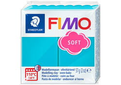 Boetseerklei Fimo soft 57 gram pepermunt
