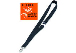 Textielkoord Durable ECO met karabijnhaak 10 stuks