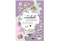 Stickerboek CreaChick A5 50 vel