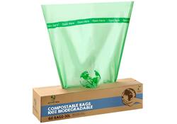 Afvalzak bio Mr.Green Mind 54x72cm 30 liter dispenser 60 stuks