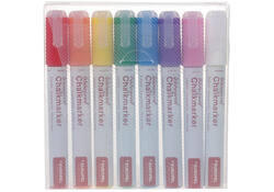 Krijtstift Europel watervast 3-6mm assorti etui 8 stuks