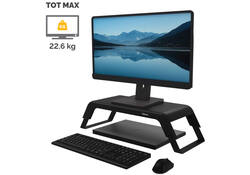 Monitorstandaard Fellowes Hana LT zwart