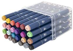 Alcoholmarkers Nassau Arts duopunt set à 24 kleuren