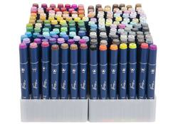 Alcoholmarkers Nassau Arts duopunt set à 168 kleuren