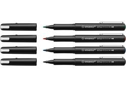 Fineliner STABILO dr!ver medium assorti 4 stuks