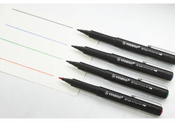 Fineliner STABILO dr!ver medium zwart