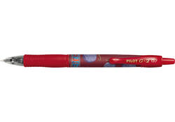 Gelschrijver PILOT G-2-07 One Piece medium rood