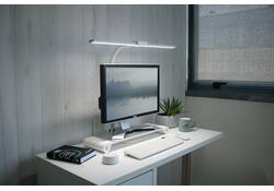 Bureaulamp Unilux Strata base led wit
