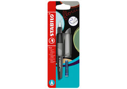 Vulpen STABILO Flow medium grijs blister à 1 stuk