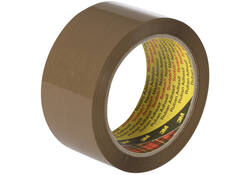 Verpakkingstape Scotch 371 48mmx66m bruin PP