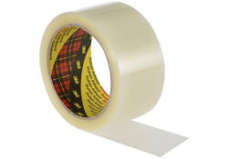 Verpakkingstape Scotch 371 48mmx66m transparant PP