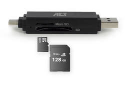 Kaartlezer ACT USB-C/USB-A 3.0