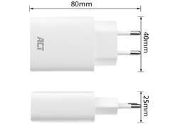 Oplader ACT USB-C 1-poort 20W Power Delivery