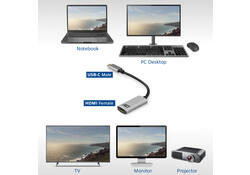 Adapter ACT USB-C naar HDMI