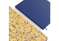 Notitieboek de KEMPEN Blue Note 171x220mm blanco 192 pagina's 90gr blauw
