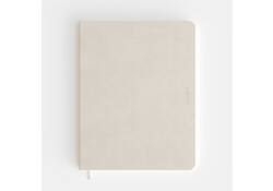 Notitieboek de KEMPEN Cotton Vanilla 171x220mm lijn 192 pagina's 90gr wit