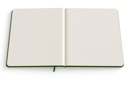 Notitieboek de KEMPEN Cotton Vanilla 171x220mm blanco 192 pagina's 90gr wit