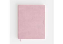 Notitieboek de KEMPEN Brut 171x220mm blanco 192 pagina's 90gr roze