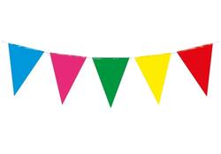 Party Flag PE Multi Colour