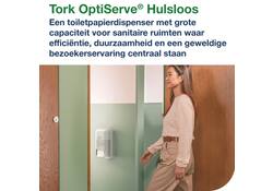Toiletpapier Tork T7 Premium Optiserve Coreless 3-laags 63m wit 472650