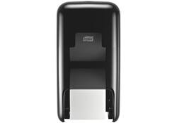 Toiletpapierdispenser Tork T7 Elevation OptiServe Coreless medium verticaal duo zwart 558042