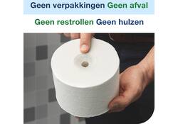 Toiletpapierdispenser Tork T7 Elevation OptiServe Coreless medium verticaal duo zwart 558042